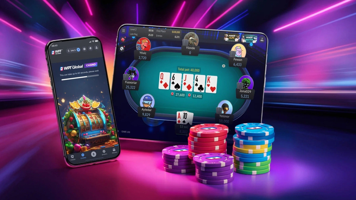 WPT Global Casino App Screenshot